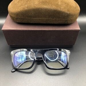 Tom Ford Black Thick Frame Reading Glasses